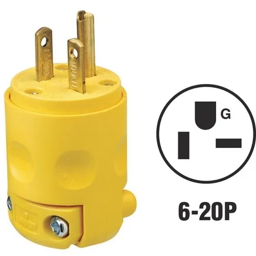 فيش كهرباء بلاستك 220 v 