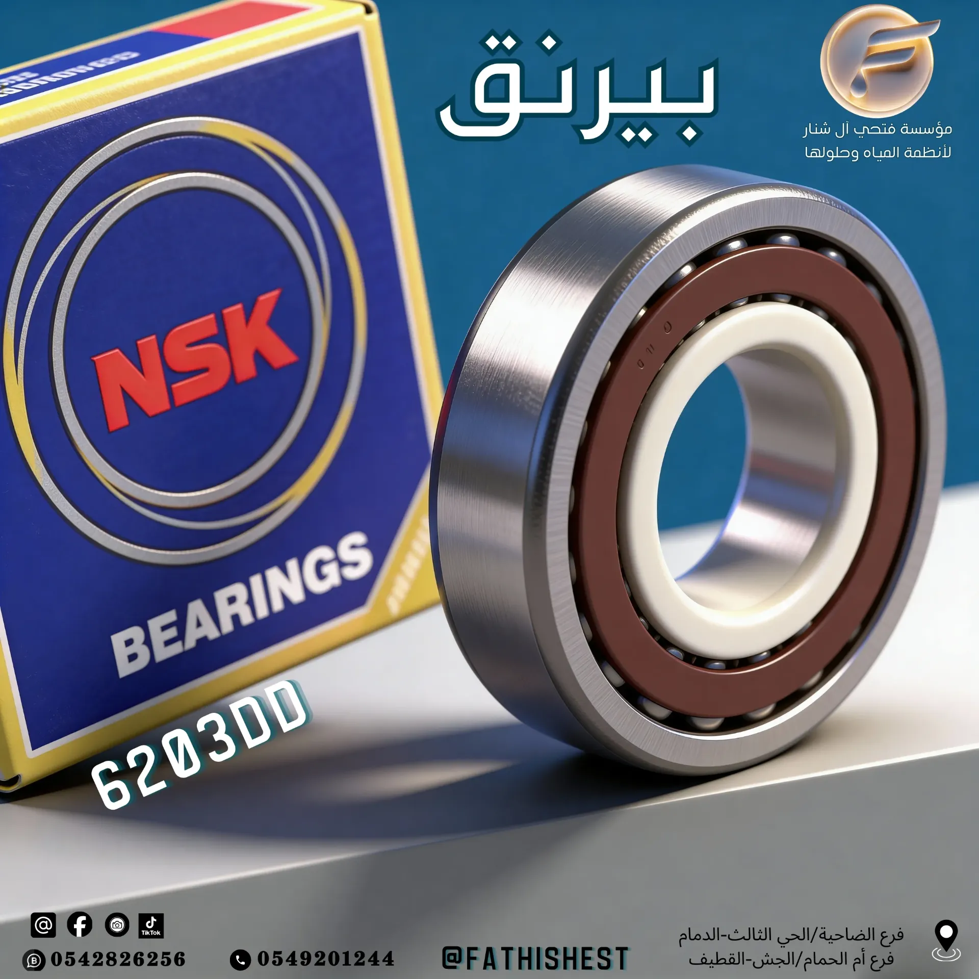 م / بيرنق  Nsk 6203DD