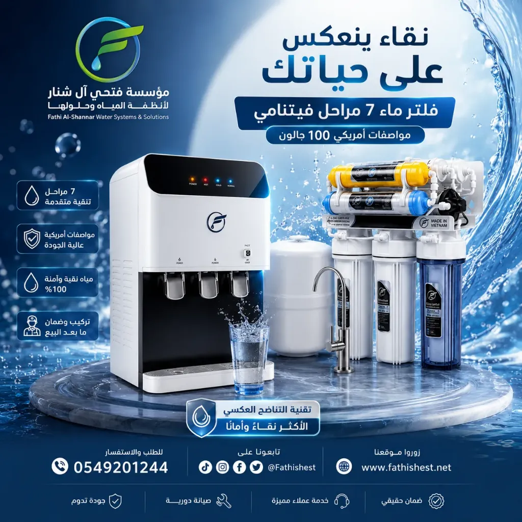 براد ايكو ابيض مع محطة تحلية