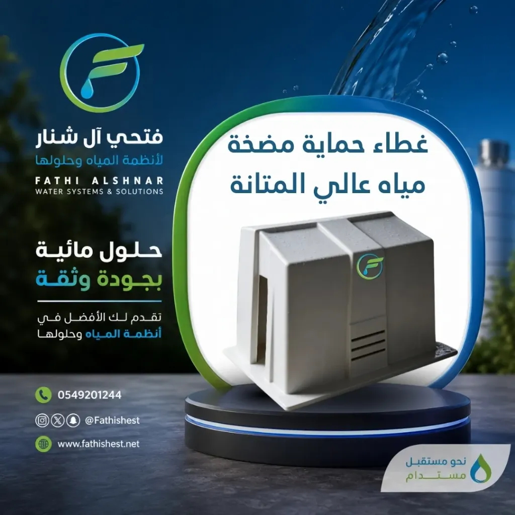 غطاء حماية مضخة مياه عالي المتانة